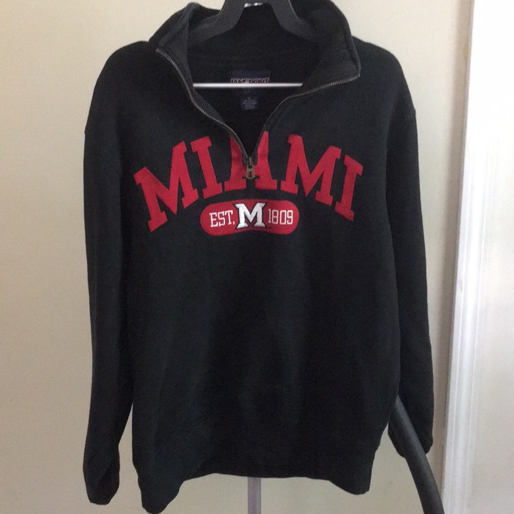 Quarter Zip Miami University Sweatshirt